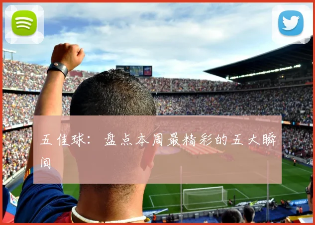 五佳球：盘点本周最精彩的五大瞬间